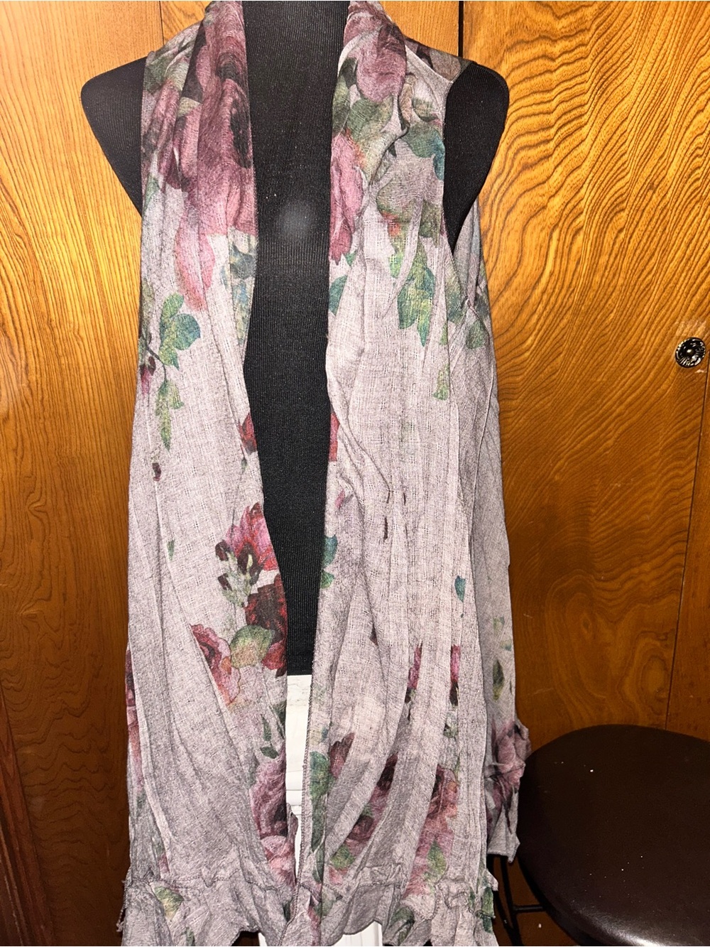 Victorian House Branson Fairycore one Size Sheer Scarf Vest